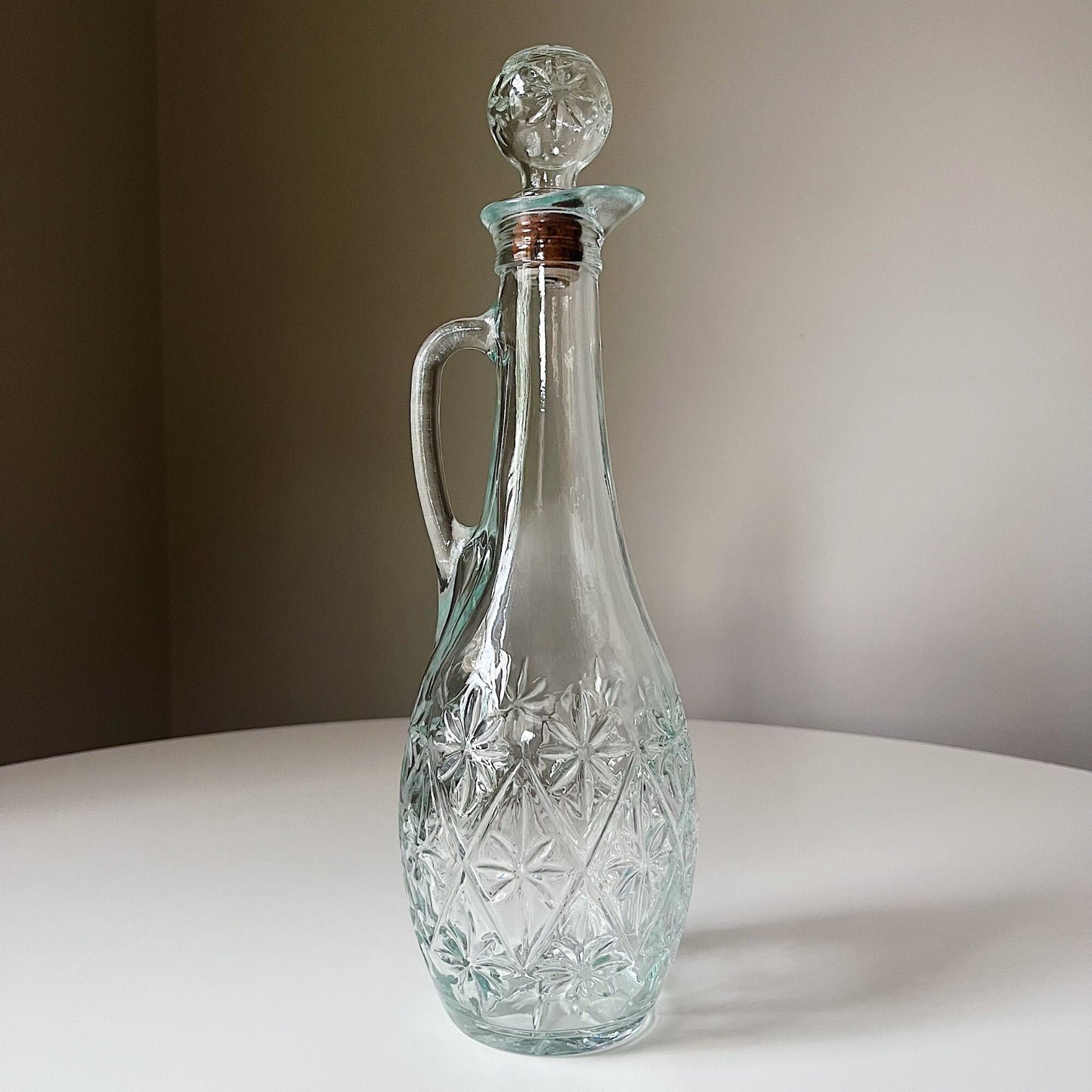 Vintage 1978 Mogan David Glass Carafe