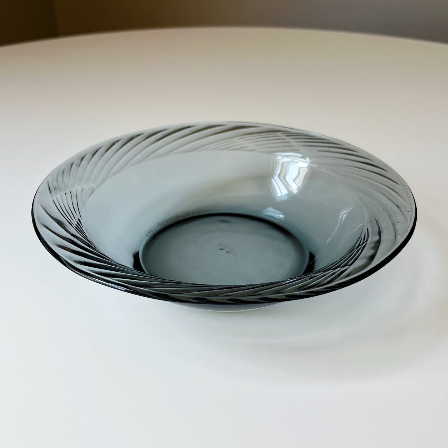 Smokey Gray Glass Bowls by Pyrex