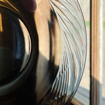 Smokey Gray Glass Bowls by Pyrex