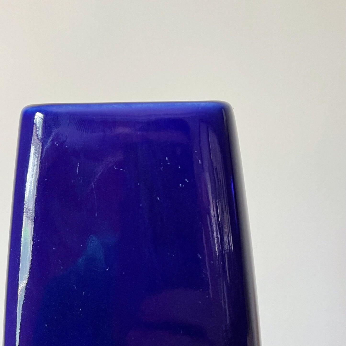 Fukagawa Cobalt Blue Japanese Vase