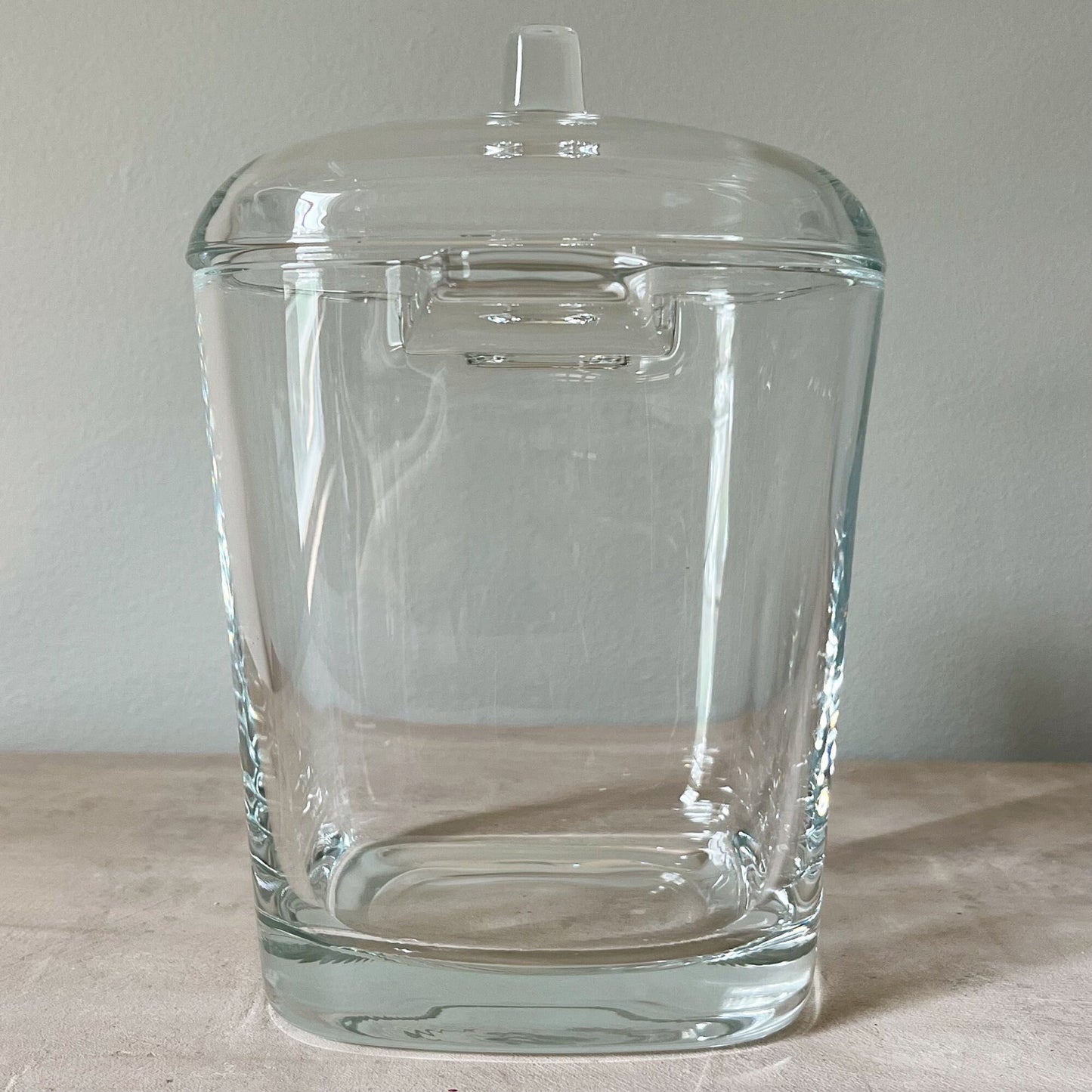 Square Shape Apothecary Jar