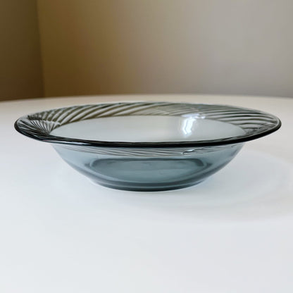 Smokey Gray Glass Bowls by Pyrex