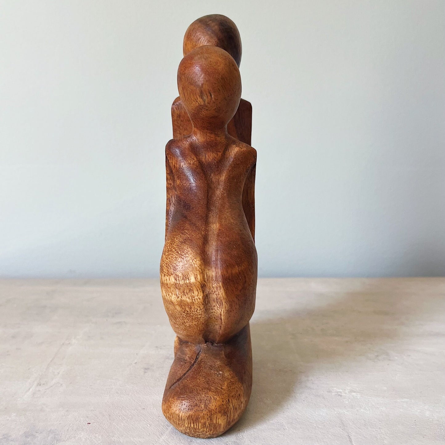 Abstract Romantic Solid Wood Sculpture