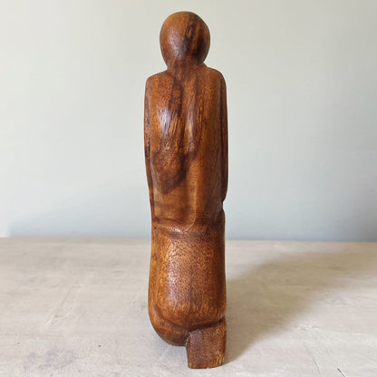 Abstract Romantic Solid Wood Sculpture