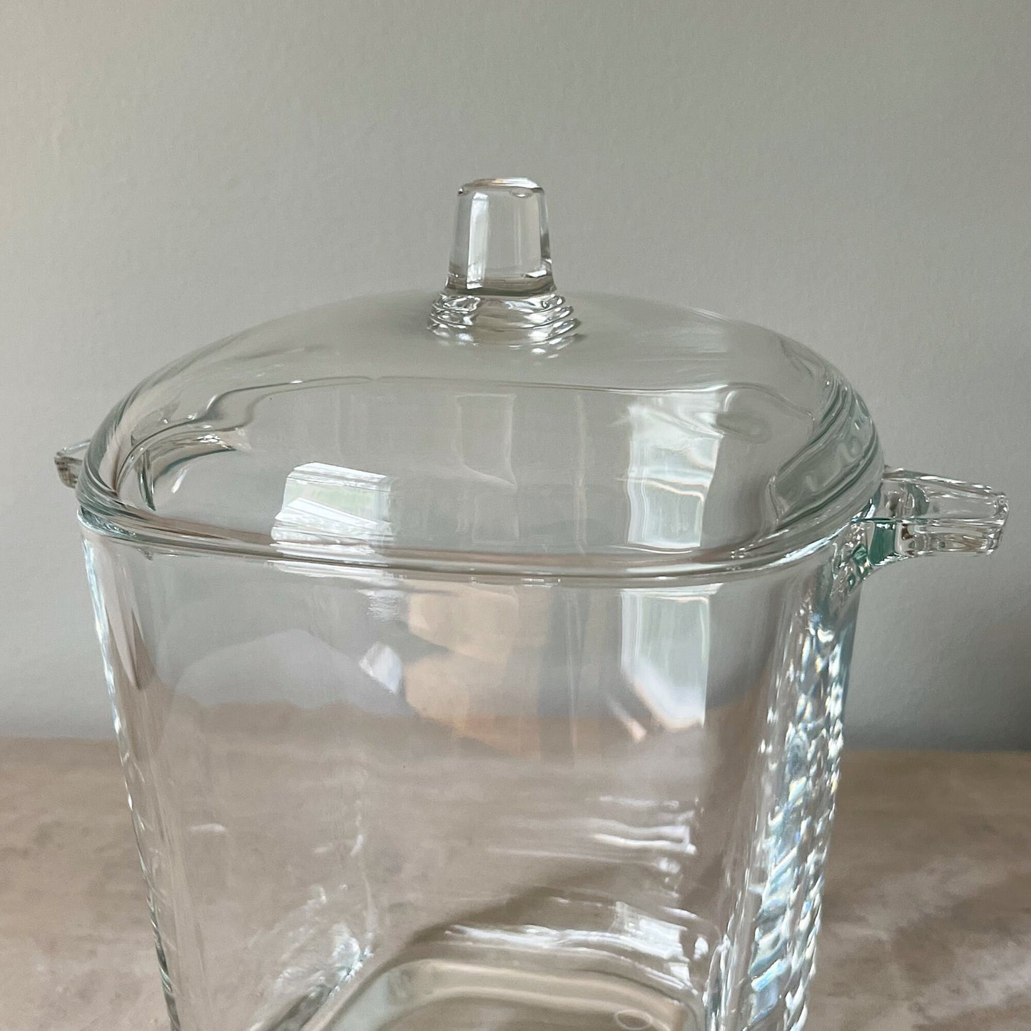 Square Shape Apothecary Jar