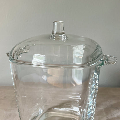 Square Shape Apothecary Jar