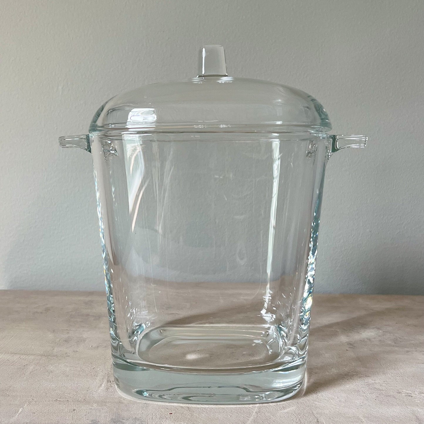 Square Shape Apothecary Jar