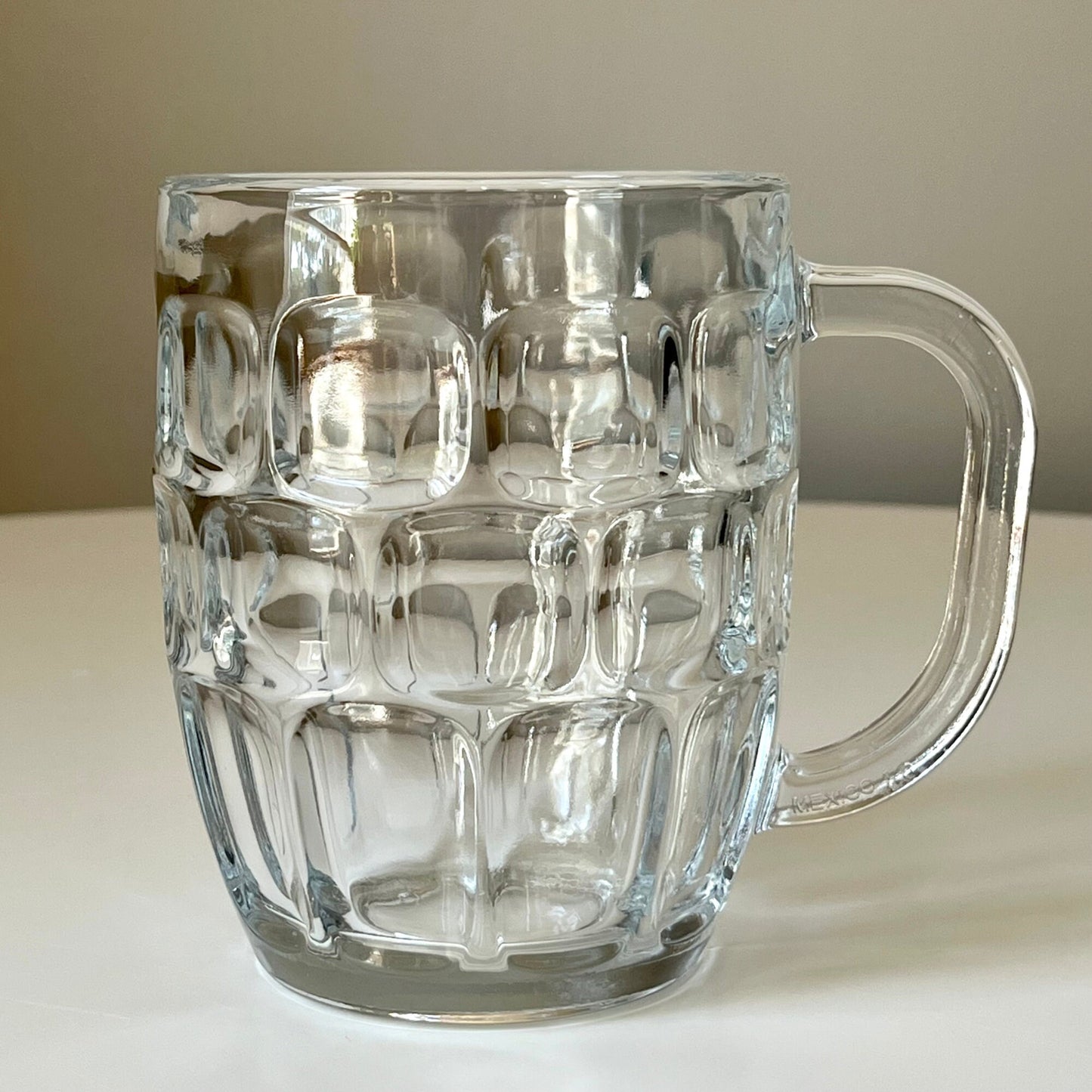 Glass Barrel Shaped Mug (Made in Mexico)