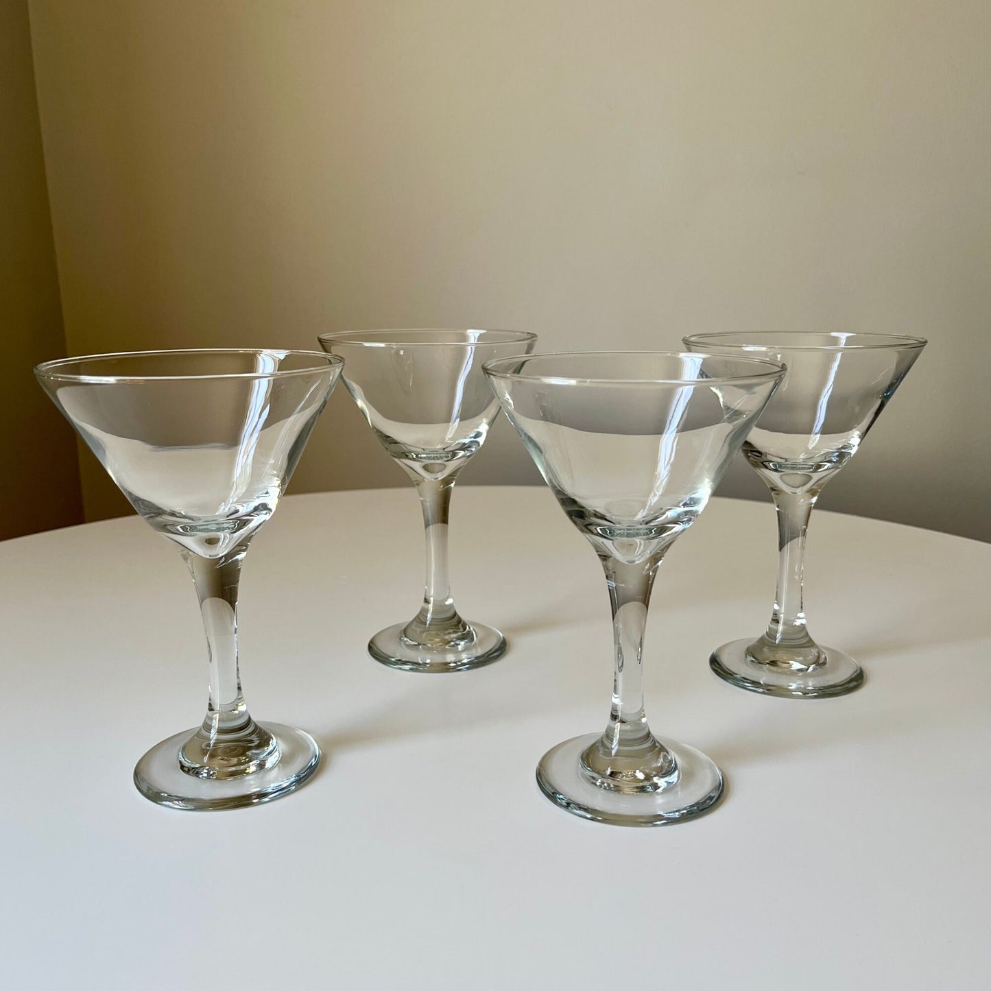 Sleek Martini Glasses by Libbey