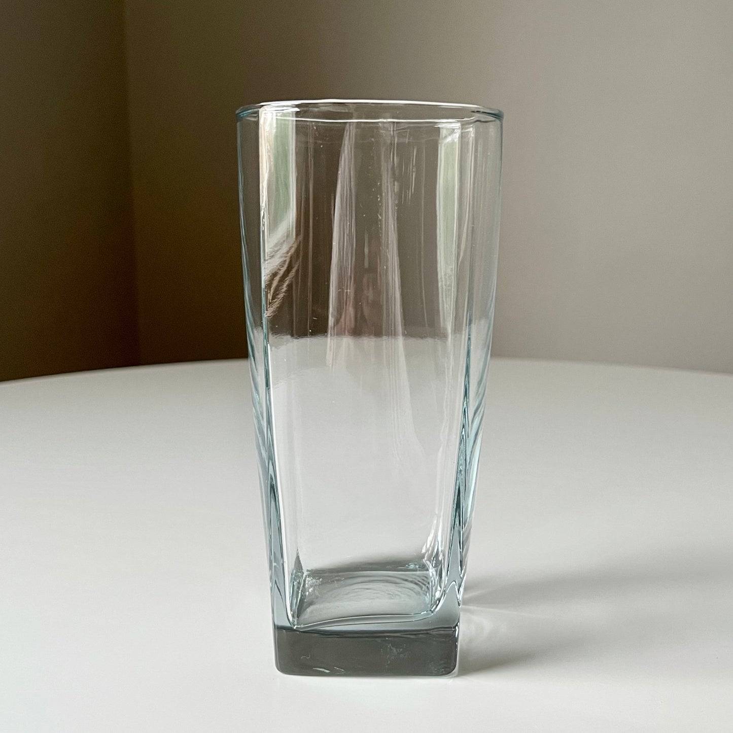 Highball Square Shaped Tumblers with Heavy Bottom