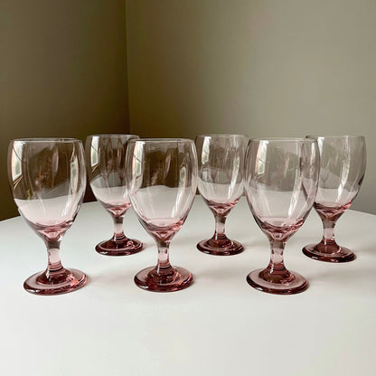 Metropolitan Plum Water Goblets