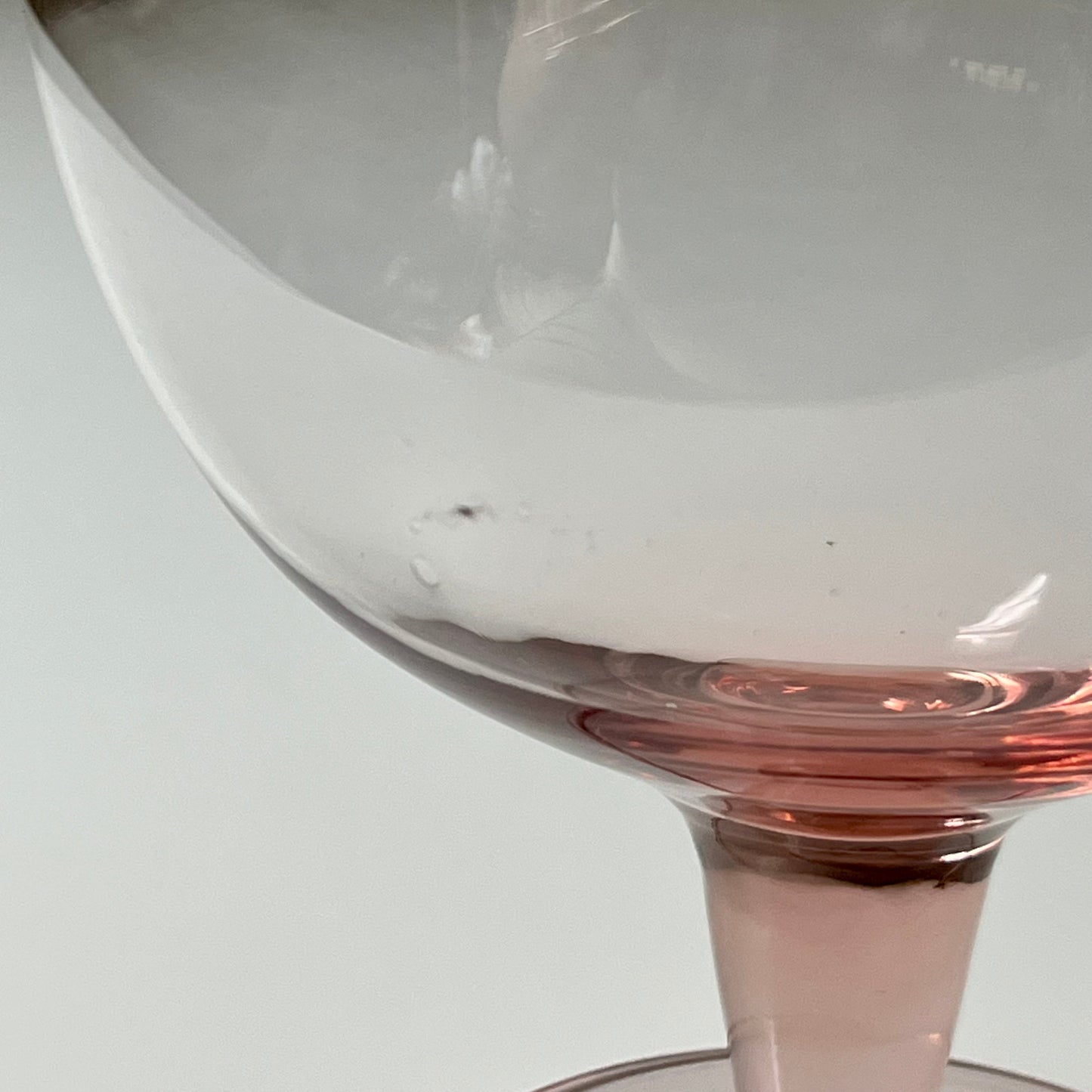 Light Pink Margarita Glasses/Dessert Coupes