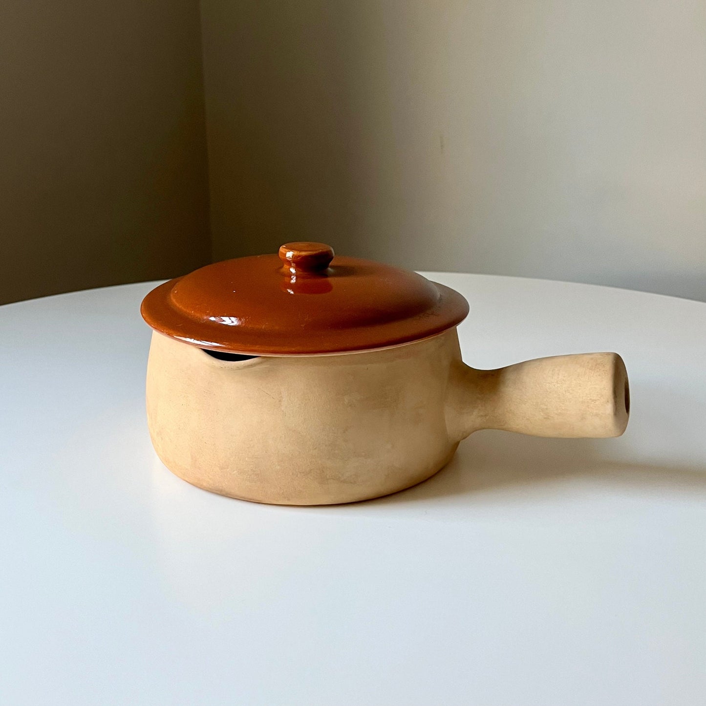 Large Lidded Bowl with Handle by Provincial Ware