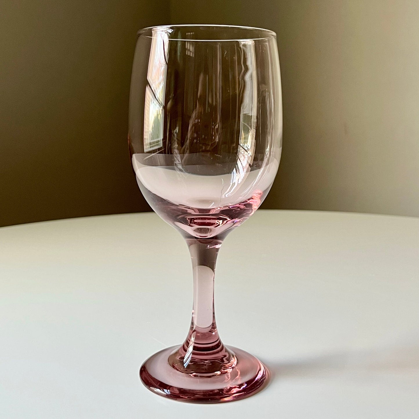 Premier Pink Plum Wine Glasses by Libby