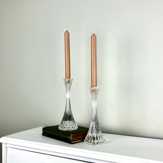 Crystal Park Lane Style Candle Holders by Mikasa