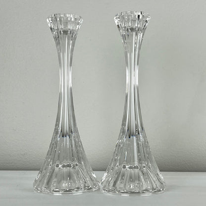 Crystal Park Lane Style Candle Holders by Mikasa