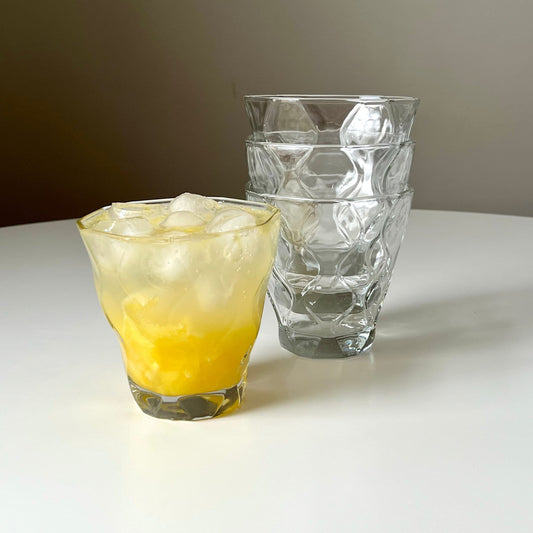 Geometric Patterned Cocktail Glasses