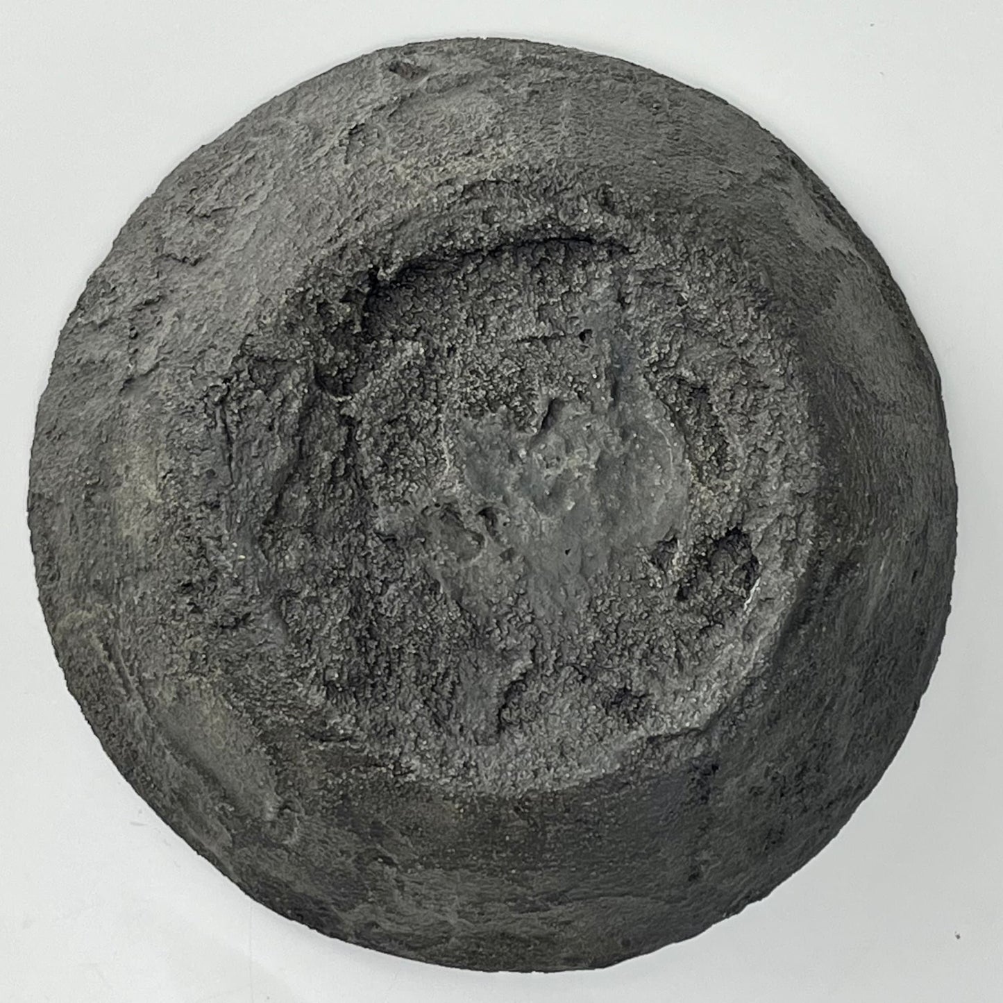 Dark Aged Concrete Decorative Bowl