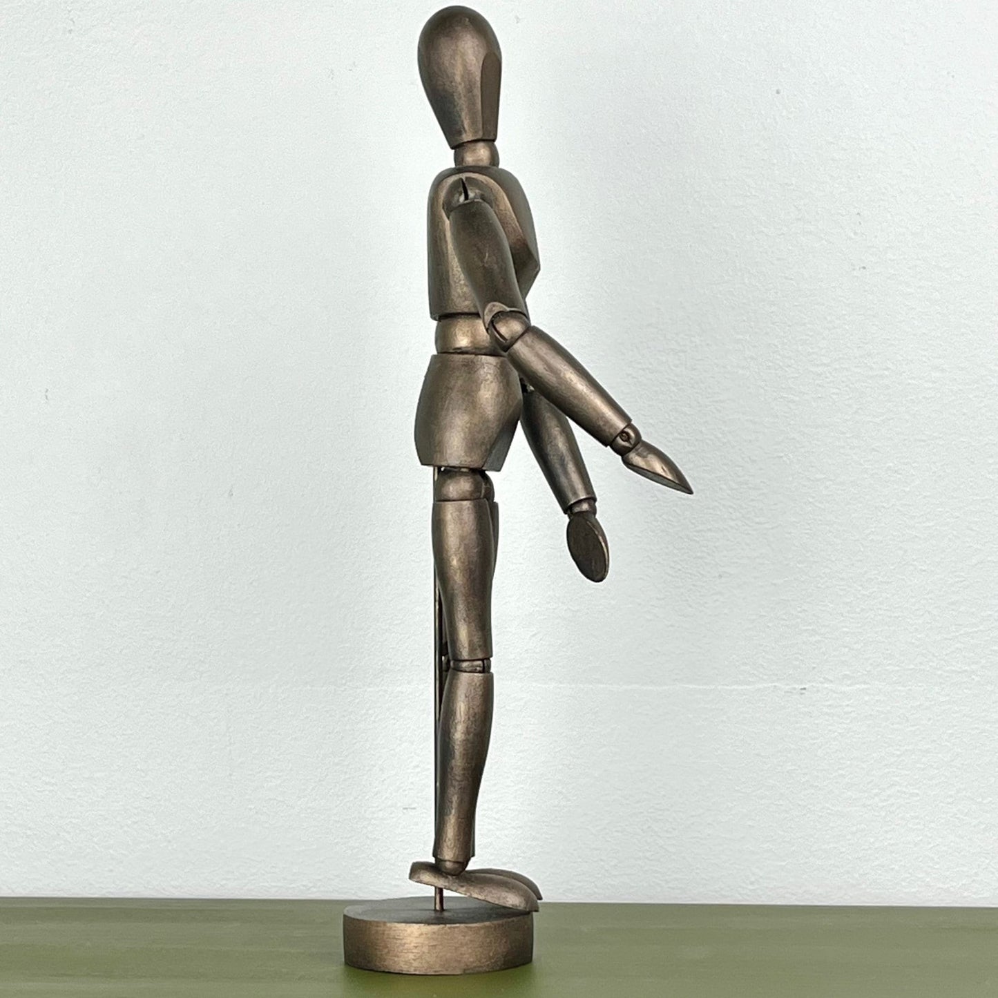 Hand Painted Bronze Artistic Figurine