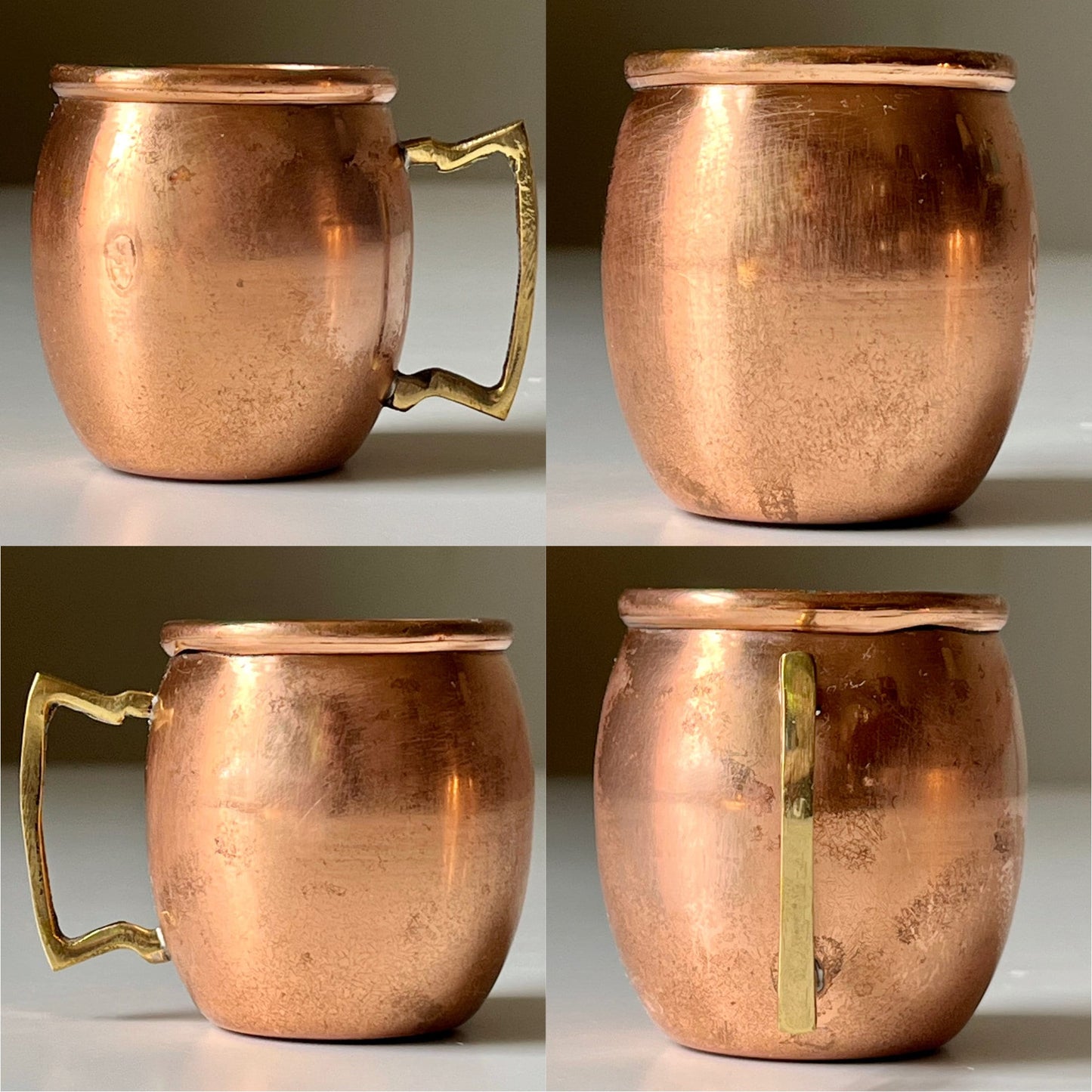 Genuine Copper Mini Moscow Mule Mugs