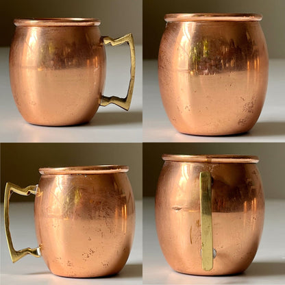 Genuine Copper Mini Moscow Mule Mugs