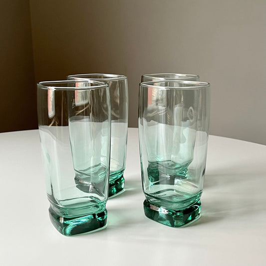 Aquamarine Carrington Style Tumblers