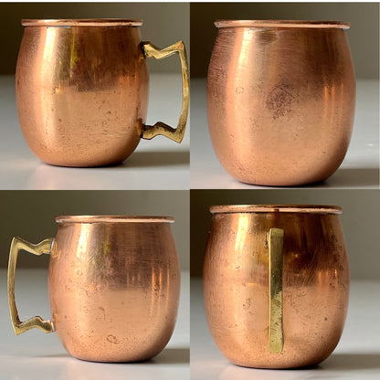 Genuine Copper Mini Moscow Mule Mugs